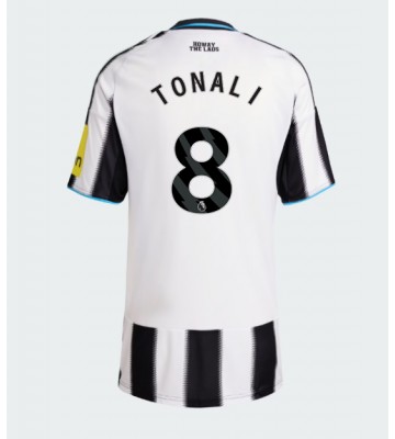 Newcastle United Sandro Tonali #8 Hjemmebanetrøje Dame 2025-26 Kortærmet